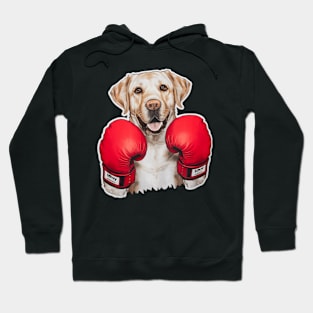 Kickboxing Or Boxing Retriever Dog Hoodie